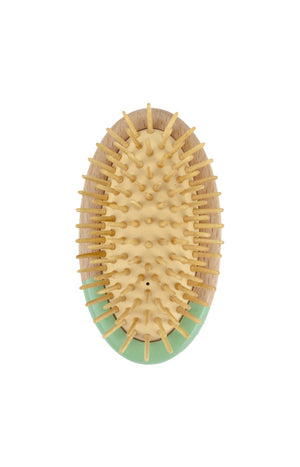 Brosse à cheveux ovale - Bambou