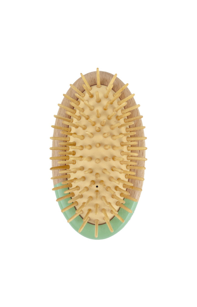 Brosse à cheveux ovale - Bambou