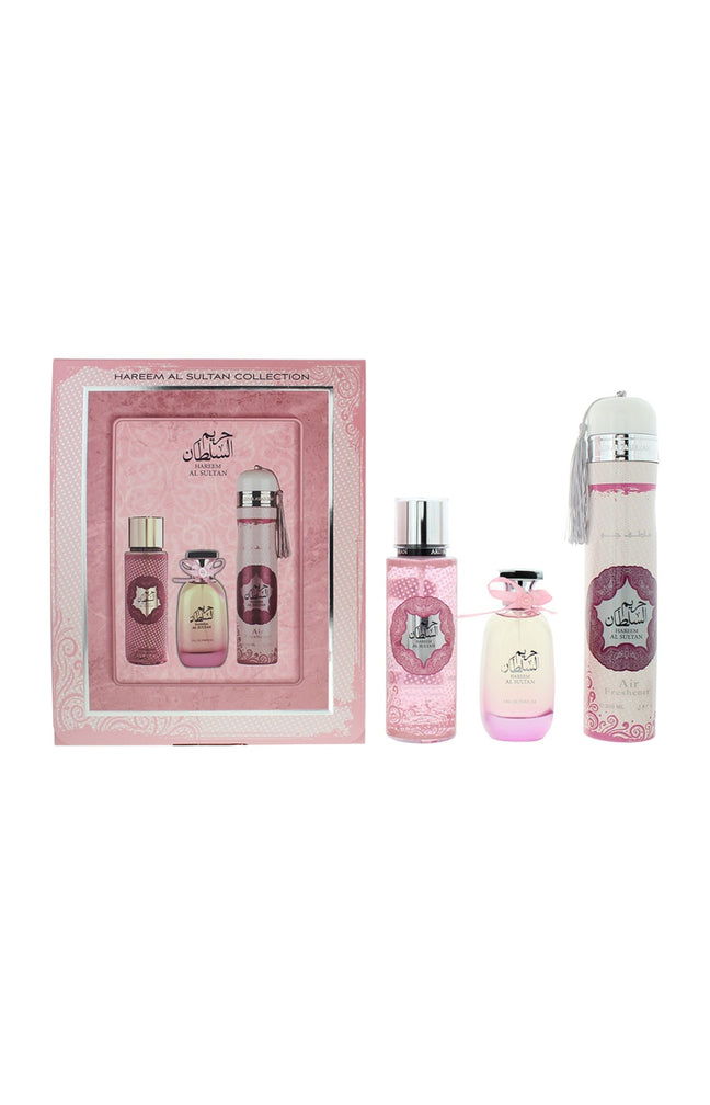 Coffret Hareem Al Sultan Eau de parfum - Gourmand floral - 3 produits
