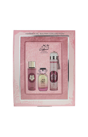 Coffret Hareem Al Sultan Eau de parfum - Gourmand floral - 3 produits