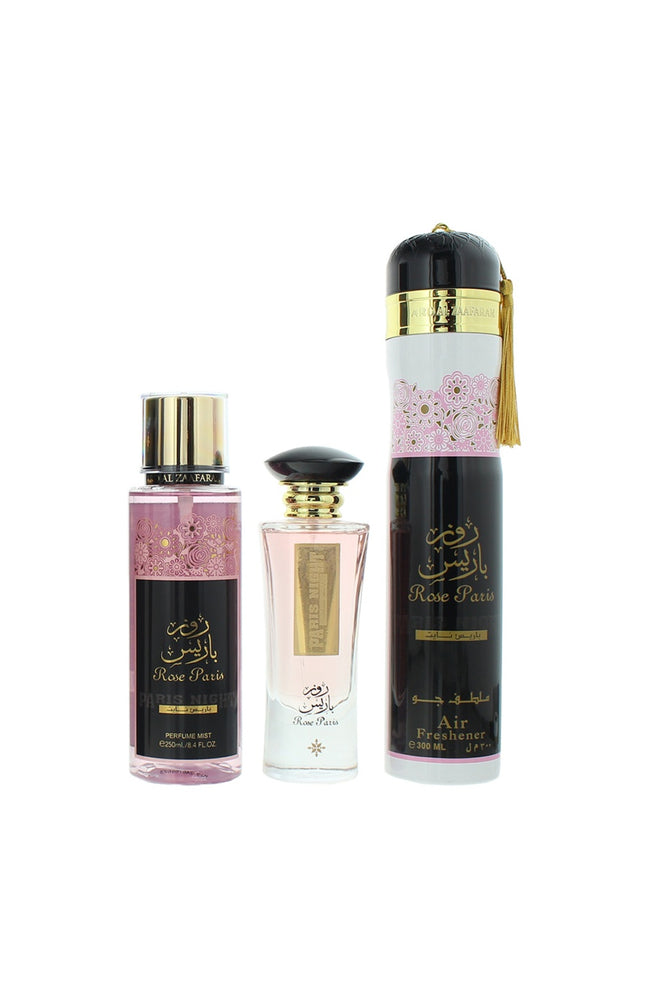 Coffret Rose Paris Night Eau de parfum - Floral - 3 produits