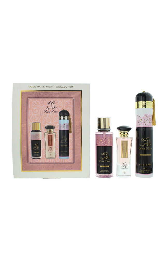 Coffret Rose Paris Night Eau de parfum - Floral - 3 produits