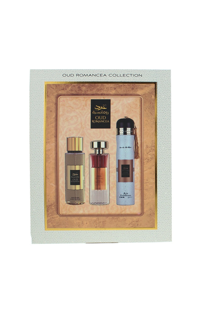 Coffret Oud Romancea Eau de parfum - Oriental - 3 produits