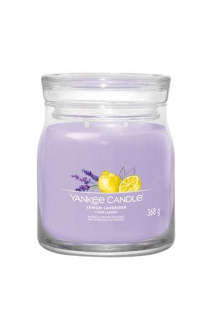 Bougie gobelet - Citron lavande - Modèle medium - 368 g