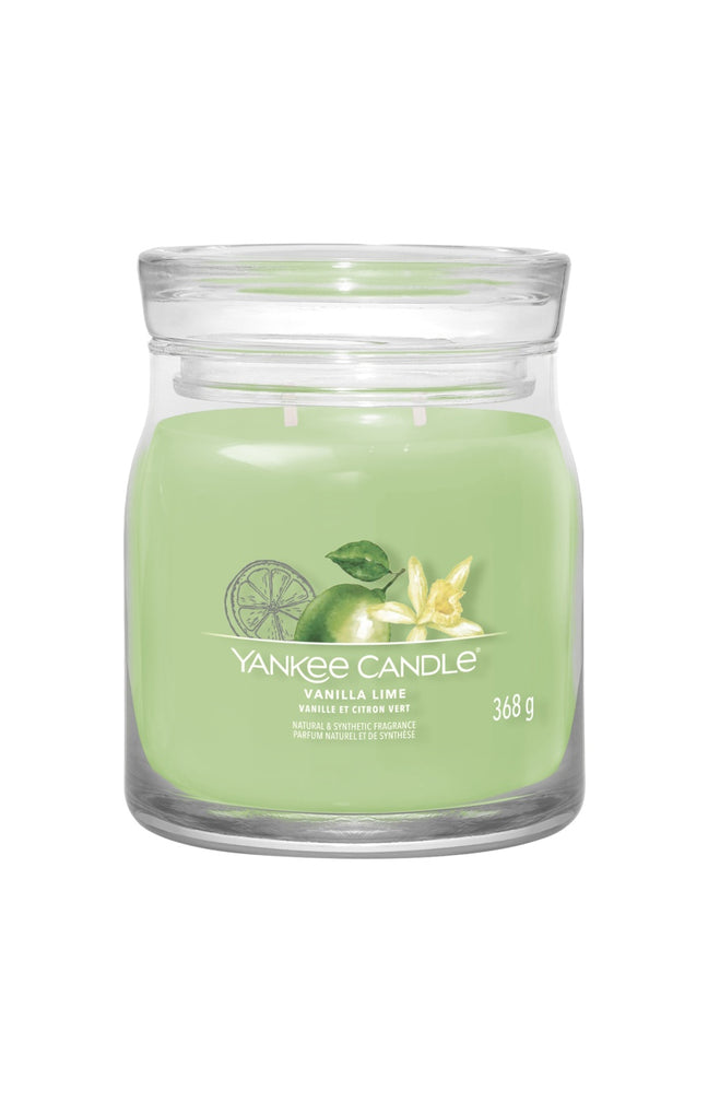Bougie gobelet - Vanille & citron vert - Modèle medium - 368 g