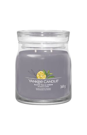 Bougie gobelet - Thé noir & citron - Modèle medium - 368 g