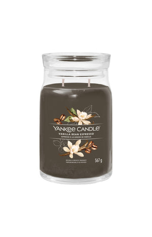 Bougie gobelet - Expresso à la gousse de vanille - Grand modèle - 567 g