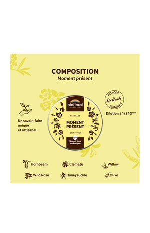 Pastilles bio - Moment présent - Orange - 50 g