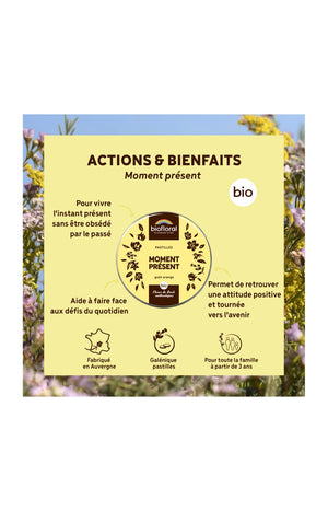 Pastilles bio - Moment présent - Orange - 50 g