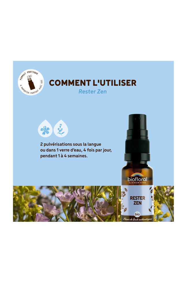 Spray bio - Rester zen - 20 ml