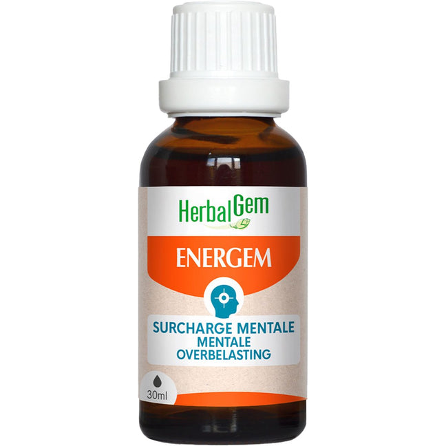 Sirop surcharge mentale bio - Energem - 30 ml
