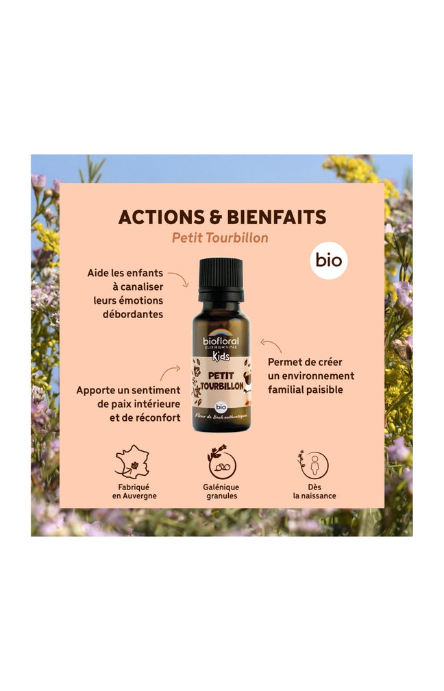 Granules bio - Petit tourbillon - Enfant - 19,5 g