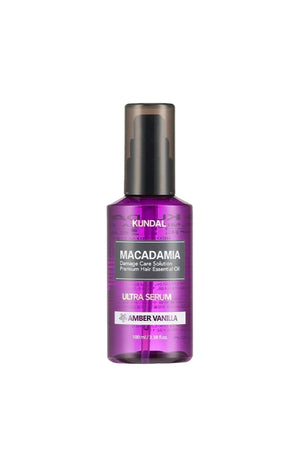 Kundal - Sérum réparateur - Macadamia - Ambre & vanille - Cheveux - 100 ml