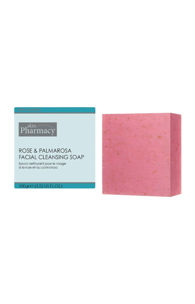 Savon nettoyant doux - Rose & palmarosa - Peaux sensibles - 100g