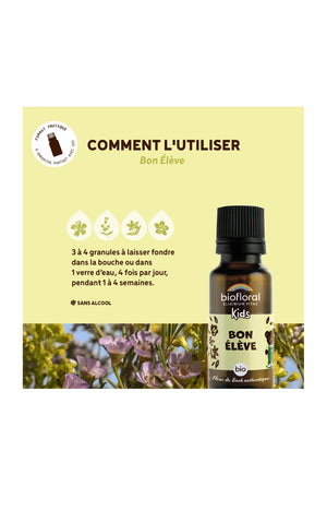 Granules bio - Bon élève - Enfant - 19,5 g