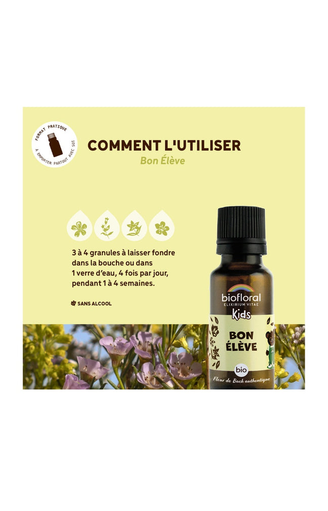 Granules bio - Bon élève - Enfant - 19,5 g