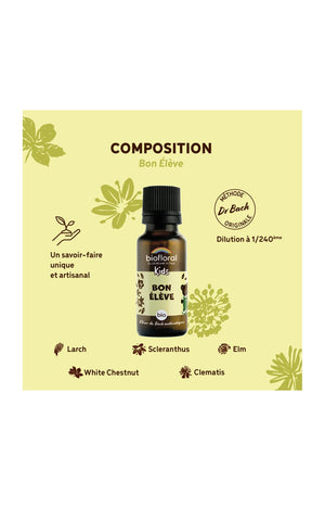 Granules bio - Bon élève - Enfant - 19,5 g