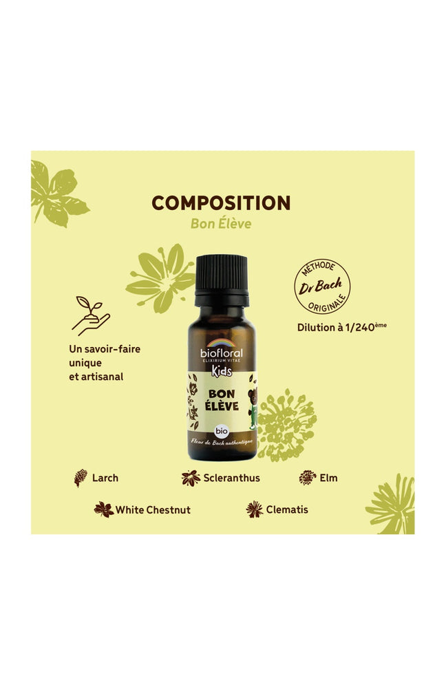 Granules bio - Bon élève - Enfant - 19,5 g