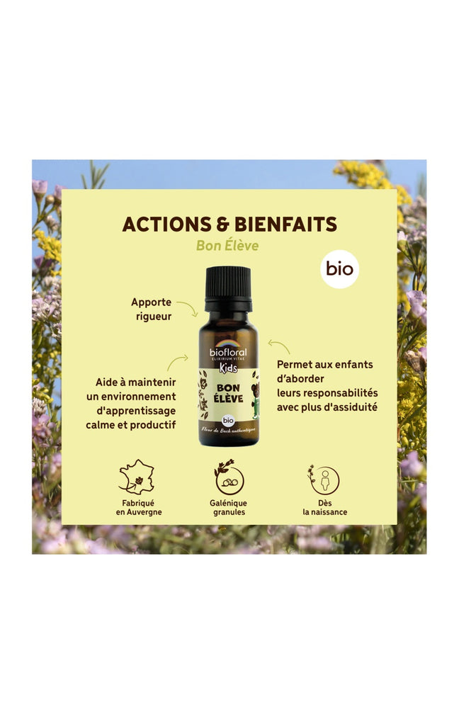 Granules bio - Bon élève - Enfant - 19,5 g