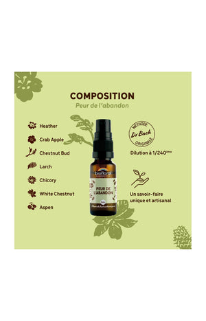 Spray bio - Peur de l'abandon - 20 ml