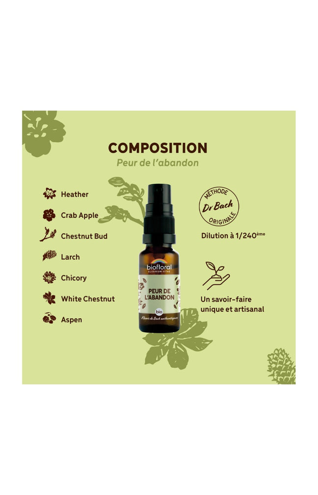 Spray bio - Peur de l'abandon - 20 ml