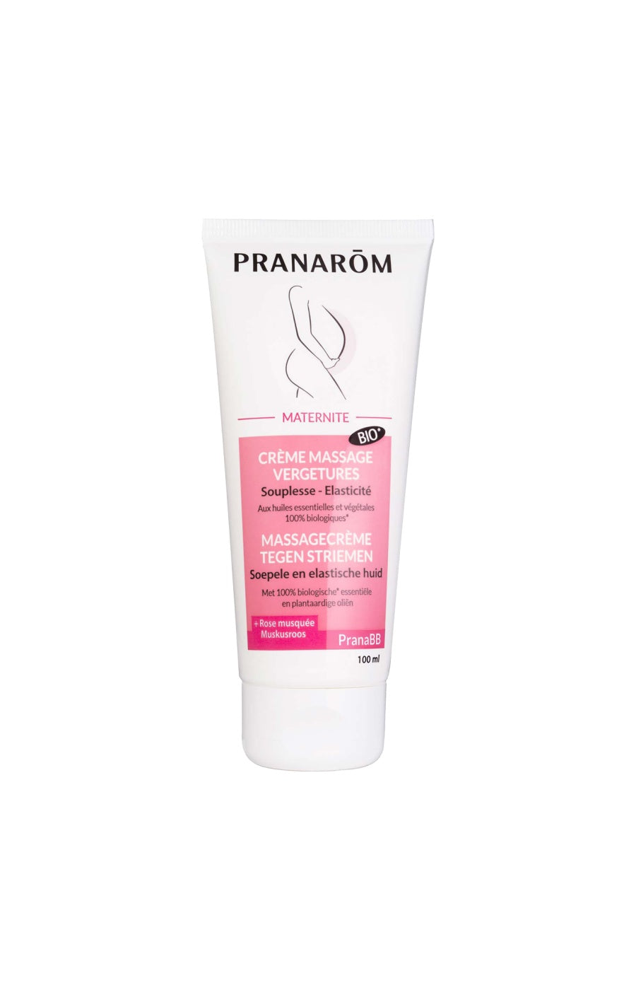 Crème anti-vergetures bio - Huiles essentielles & végétales - Maternité - 100 ml