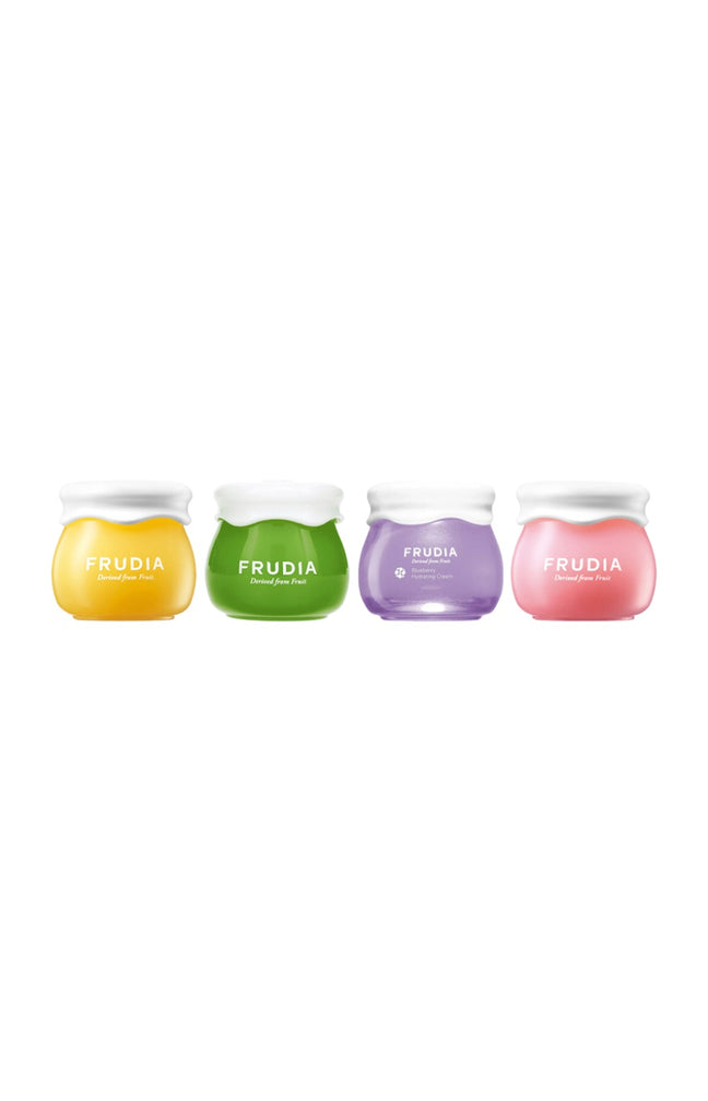 Coffret soins - Crèmes hydratantes & illuminatrices - Vitamine C & fruits - Visage - 4 x 10 g