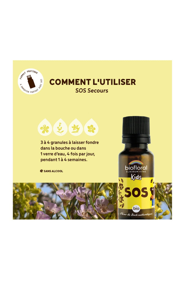 Granules bio - SOS Secours - Enfant - 19,5 g