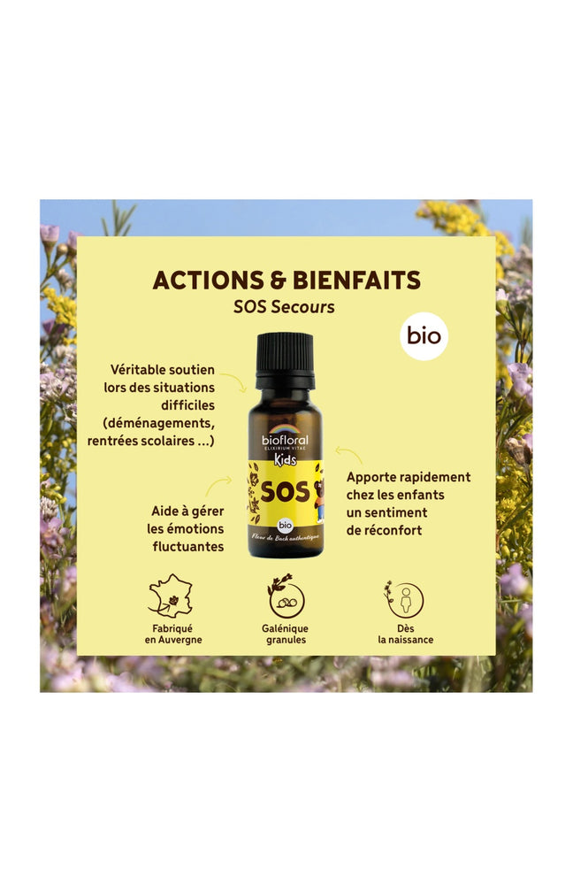 Granules bio - SOS Secours - Enfant - 19,5 g