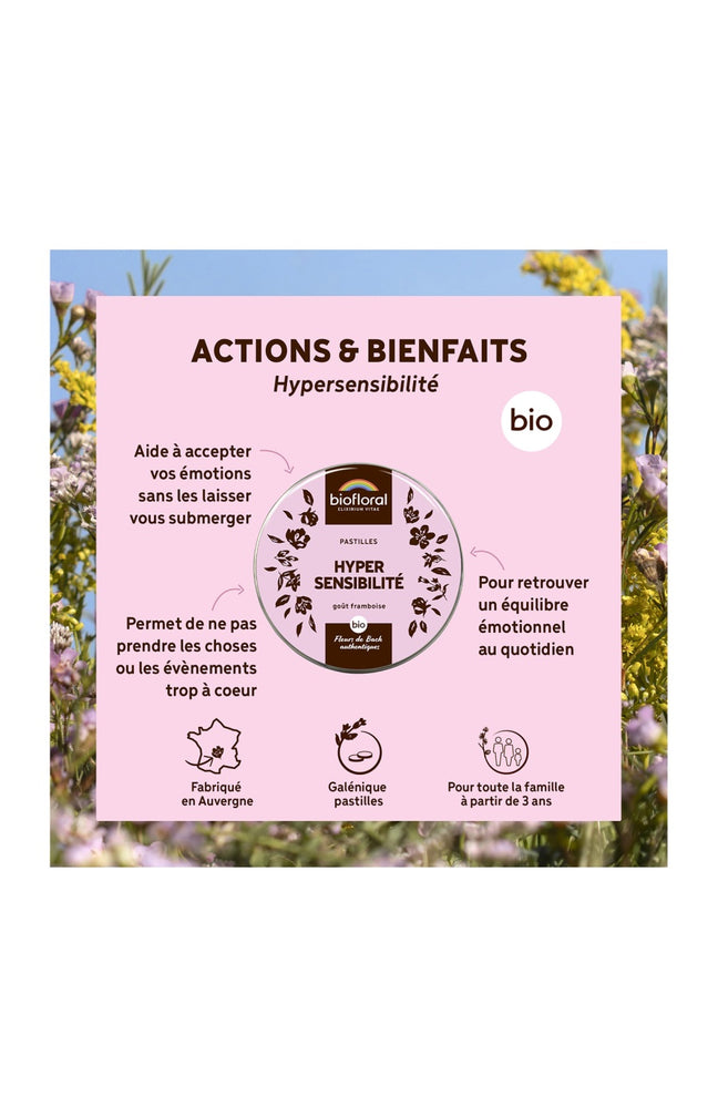 Pastilles bio - Hypersensibilité - 50 g