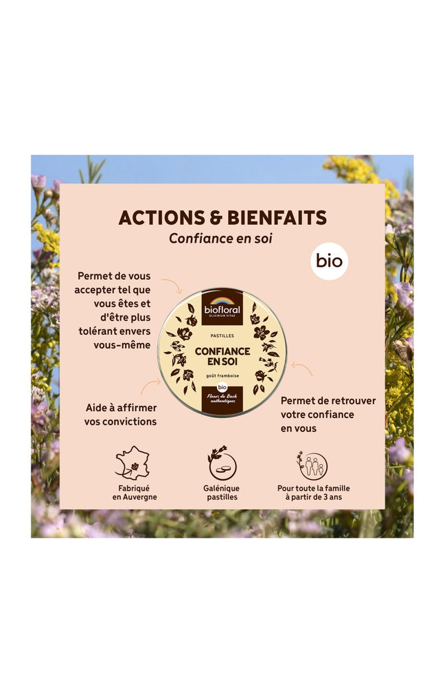 Pastilles bio - Confiance en soi - 50 g