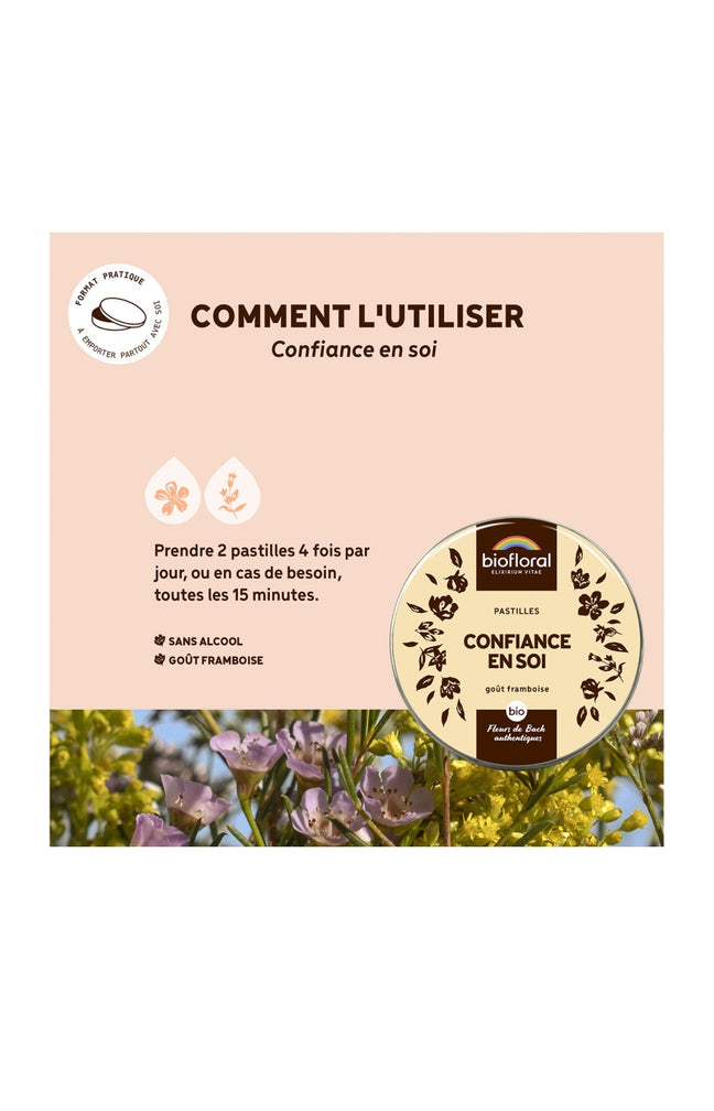 Pastilles bio - Confiance en soi - 50 g