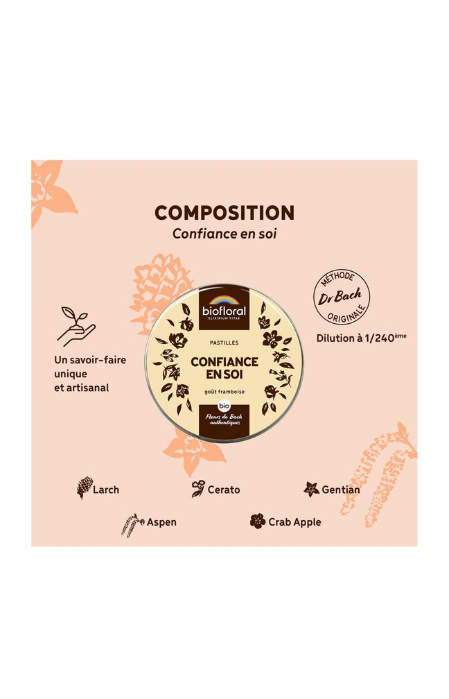 Pastilles bio - Confiance en soi - 50 g