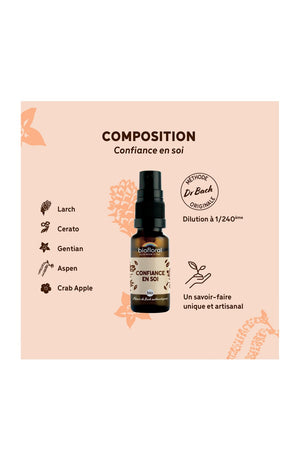 Spray bio - Confiance en soi - 20 ml
