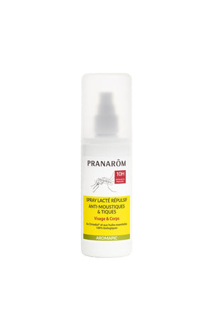 Spray lacté anti-moustiques - Aromapic - Visage & corps - 100 ml
