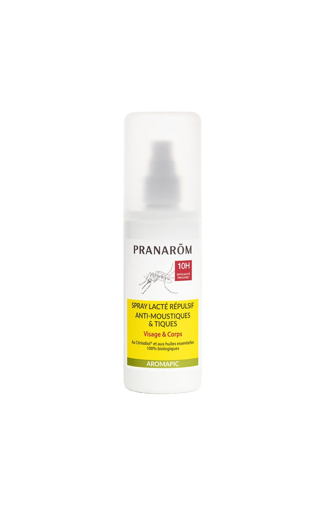 Spray lacté anti-moustiques - Aromapic - Visage & corps - 100 ml