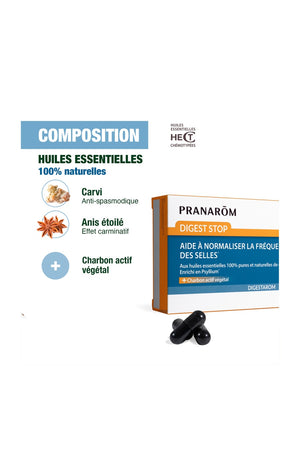 Comprimés digestifs bio - Digest stop - 20 comprimés