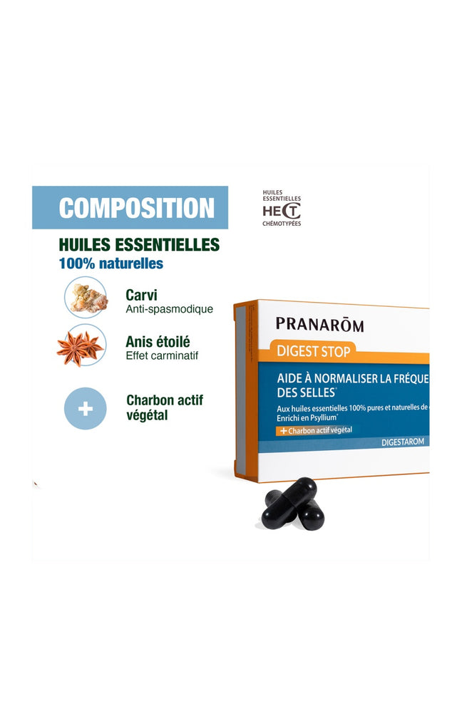 Comprimés digestifs bio - Digest stop - 20 comprimés