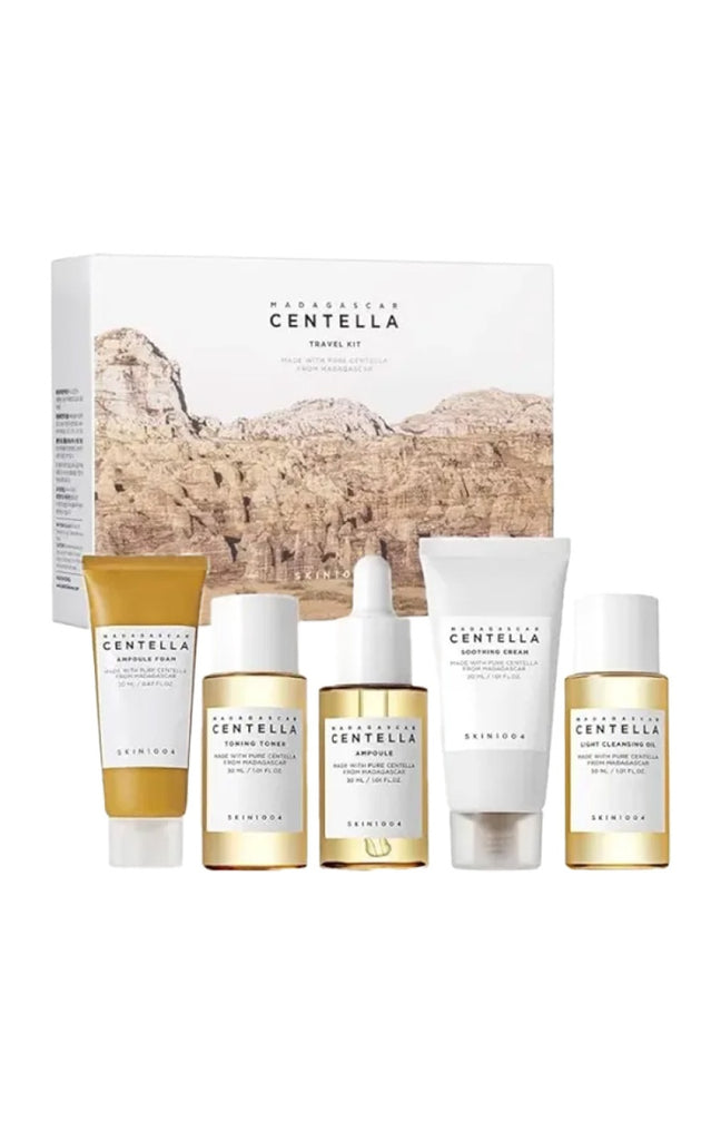 Skin1004 - Coffret soin - Hydratation & protection - Madagascar Centella - Visage - 5 produits