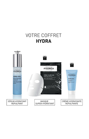 Coffret hydratant - Hydra - Visage - 3 produits
