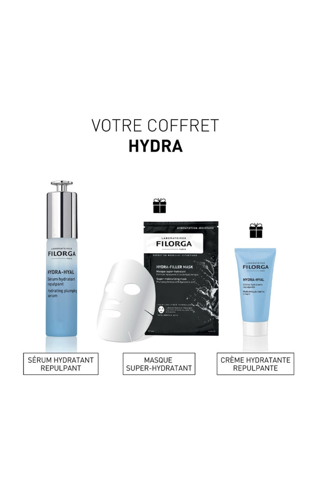 Coffret hydratant - Hydra - Visage - 3 produits