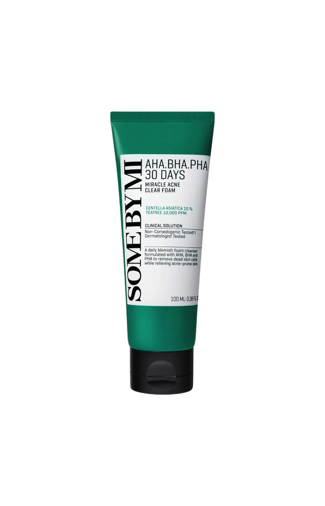 Some by Mi - Mousse nettoyante & purifiante - Centella & tea tree - Peaux mixtes à grasses - 100 ml
