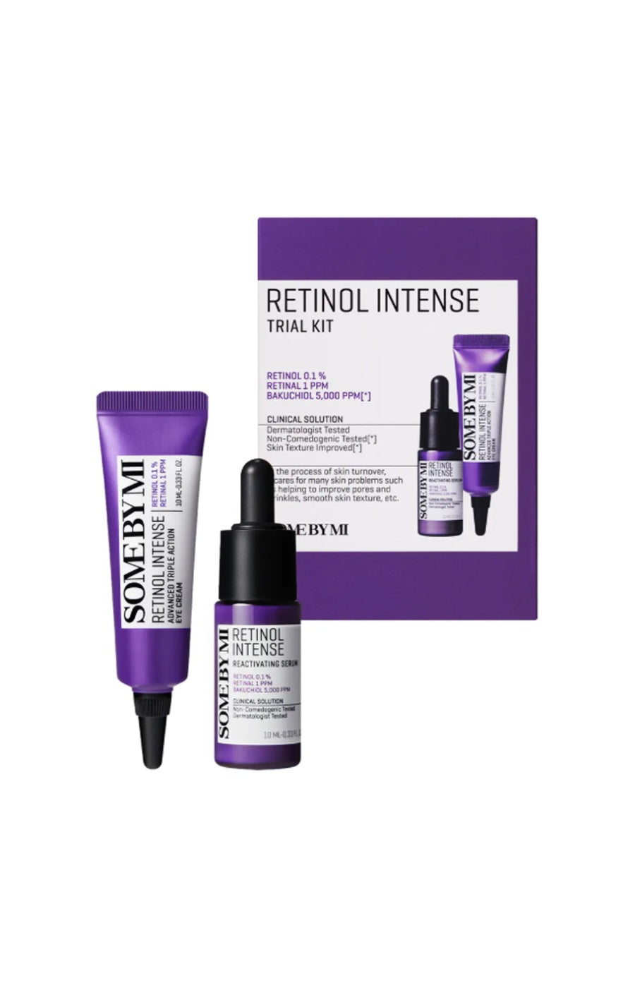 Some by Mi - Coffret régénérant - Rétinol & bakuchiol végétal - Visage - 2 produits