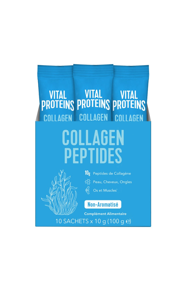Lot sticks Peptides de Collagène - Goût Neutre - Forme & beauté - 20 x10 g