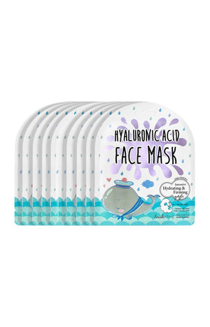 Look At Mi - Lot de 10 Masques - Acide Hyaluronique - Visage