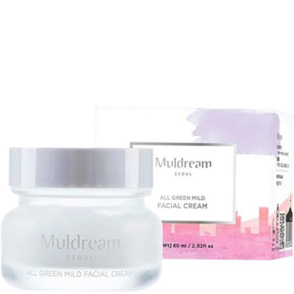 Muldream - Crème hydratante - Acide hyaluronique - Visage - 60 ml