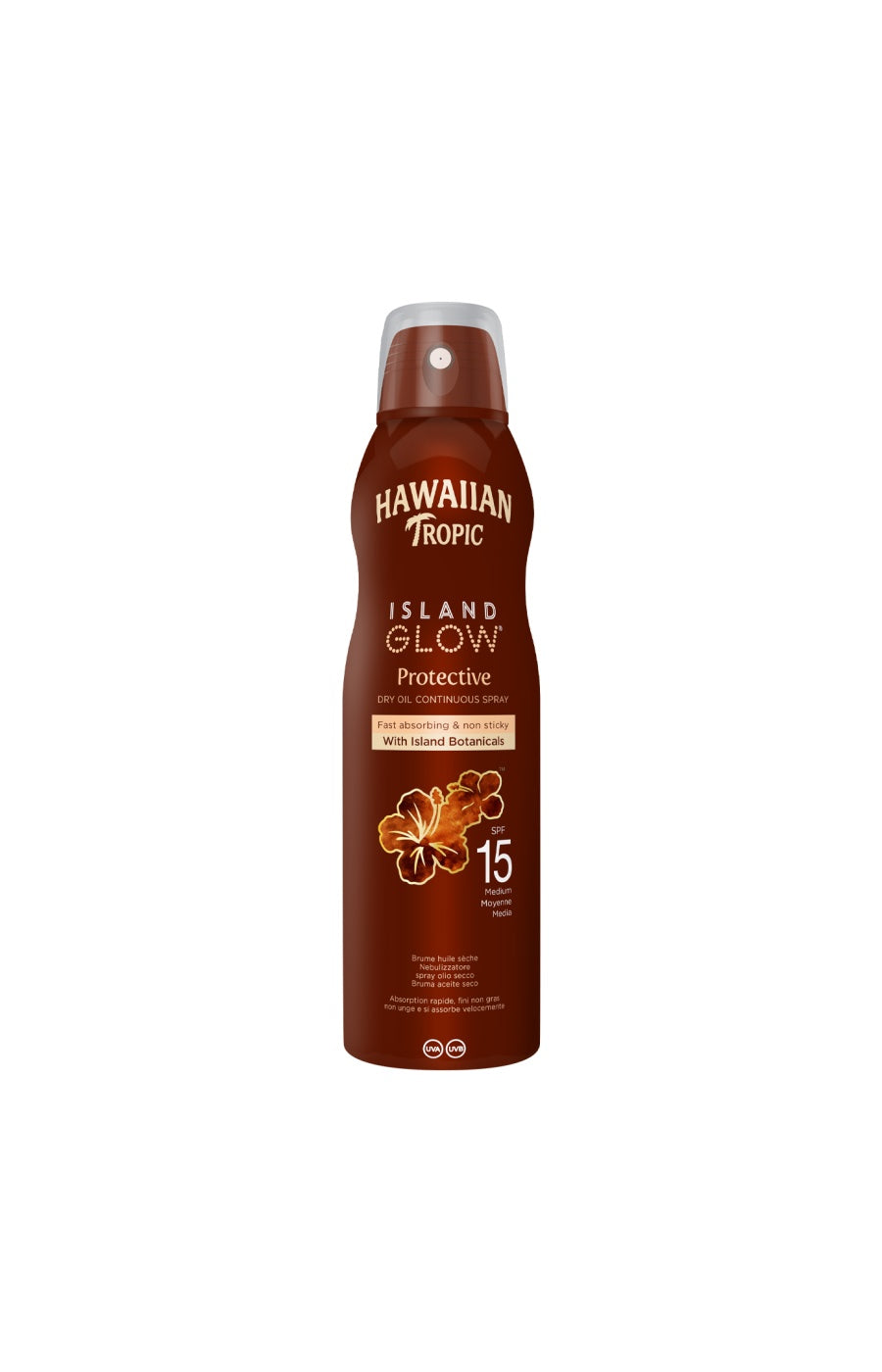 Brume d’huile sèche SPF 15 - Argan - Island Glow - Corps - 177 ml
