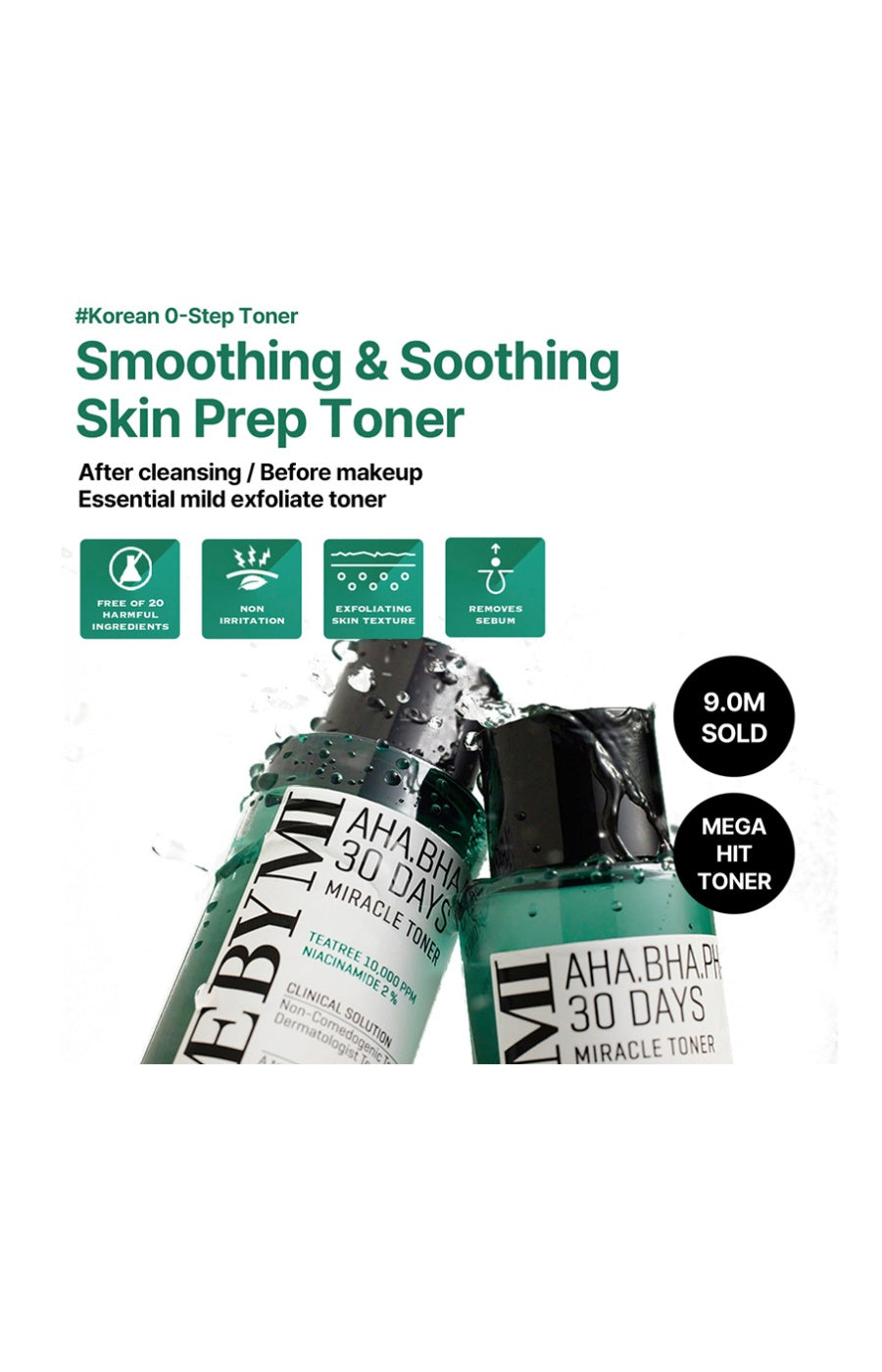 Some By Mi - Lotion tonioque miracle - AHA-BHA-PHA - Visage - 150 ml