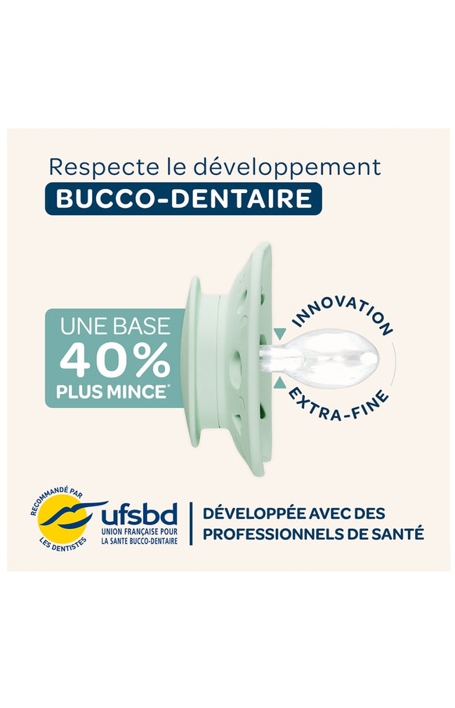 Tétines anatomiques - Animaux - 0 à 6 mois - Jaune & beige