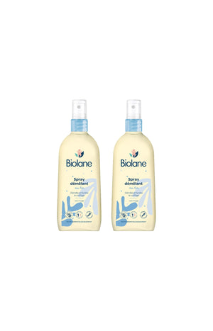 Sprays démêlants cheveux - Lin - Bébé - 2 x 200 ml